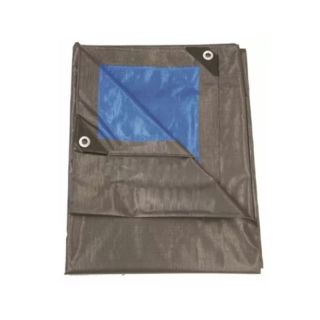 BACHE 210GR GRIS/BLEU 6X10M