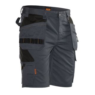 BERMUDA JOBMAN GRIS FONCE/NOIR 