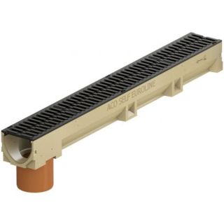 CANIVEAU ACO EUROLINE 100 GRILLE FONTE AC SORTIE 