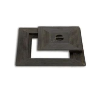 CHASSIS D'EGOUT SIMPLE FOND EN FONTE