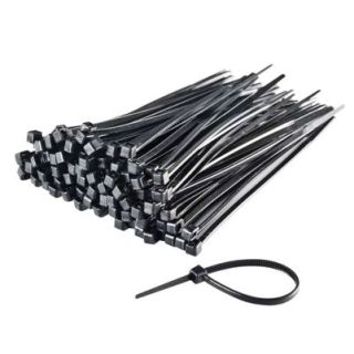 COLLIERS DE CABLAGE NOIRS 