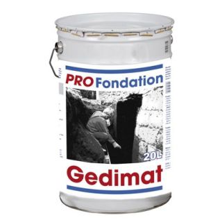 ENDUIT ETANCHEITE GEDIMAT PRO FONDATION 