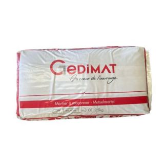 MORTIER DE MACONNERIE M5 GEDIMAX 25KG 