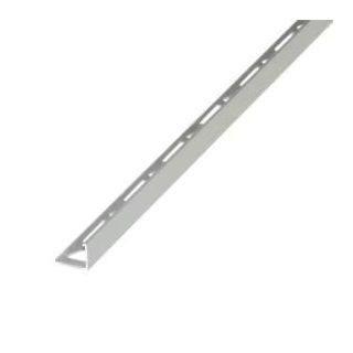 PROFIL CARRELAGE ALU ANODISE ARGENT 2.70M