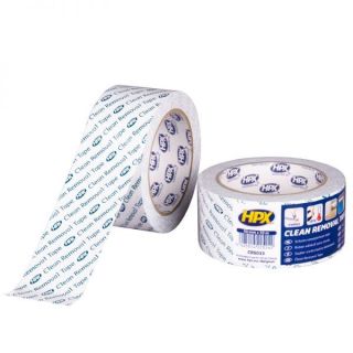 RUBAN ADHESIF SANS RESIDU BLANC 50MMX33M