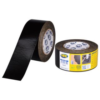 RUBAN EN PE RESIST AUX UV NOIR 25M