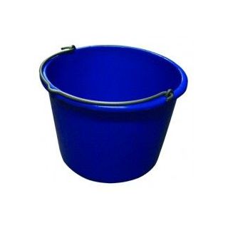 SEAU DE MACON PVC BLEU 12L