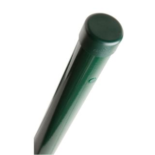 POTEAU ROND SANS GUIDE-FILS, 48MM X 2.0MM X 240CM RAL 9005 VERT